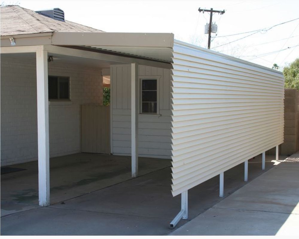 Partial Pergola for sun protection