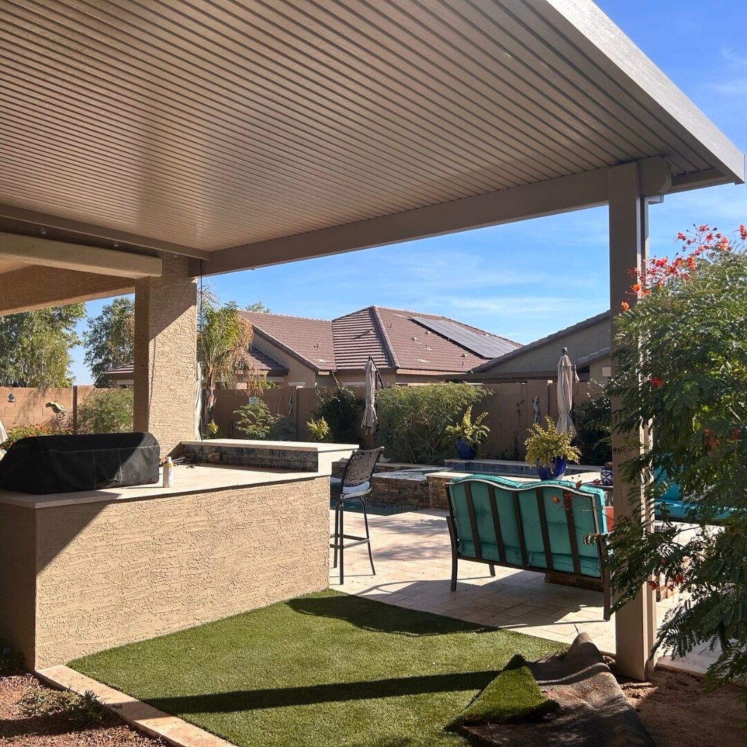 closed patio cover